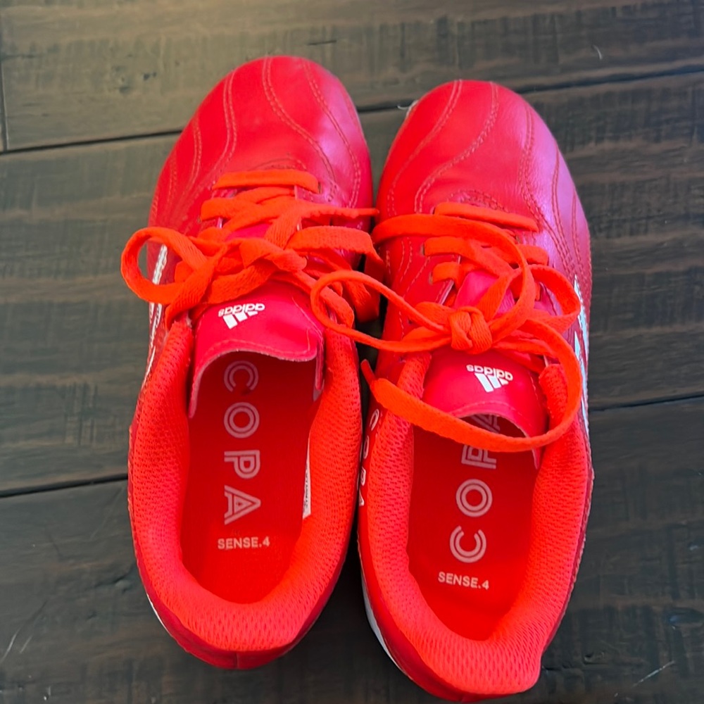 Adidas girls soccer shoe